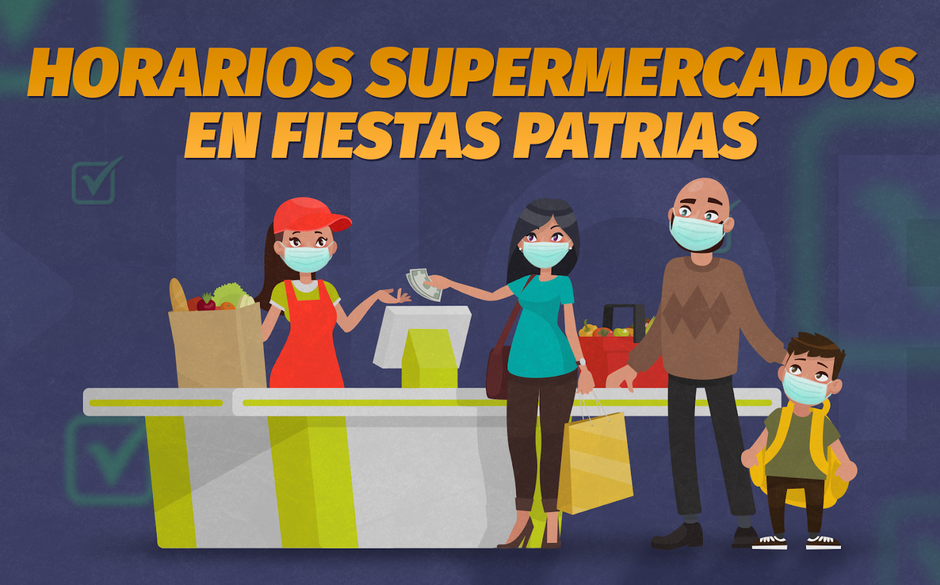 Revisa Los Horarios De Supermercados Para Estas Fiestas Patrias 24horas 6384